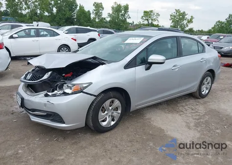 2015 Honda Civic Lx from USA, damaged, VIN 19XFB2F50FE116883